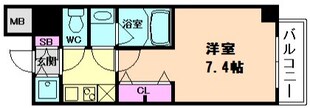 レオンコンフォート北浜の物件間取画像